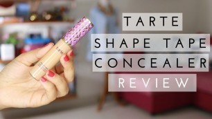 'El mejor concealer según Youtube | Tarte Shape Tape Review'