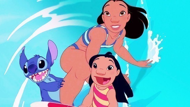 'Lilo & Stitch | Hawaiian Roller Coaster Ride | Disney Sing-Along'