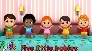 'Five Little Babies  - Sing Along | Songs for Kids | Nursery Rhymes and Children Song by Boom Buddies'