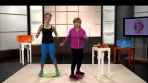 'Simply Fit Board - The Abs Legs Core Workout Balance Board with A Twist, As Seen on TV'