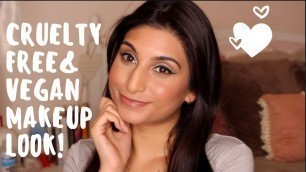 'CRUELTY FREE & VEGAN MAKEUP LOOK 