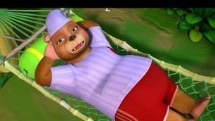 'Elugu Mama Nuvvu Levagalava - Lazy Bear | Telugu Rhymes for Children | Infobells'