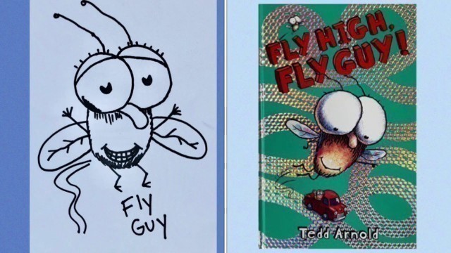 'Fly High Fly Guy Drawing (Music - Kidz Bop “Make Some Noise”)'