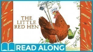'The Little Red Hen #ReadAlong StoryBook Video For Kids Ages 2-7'