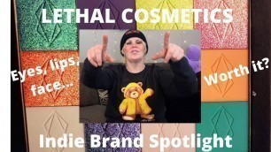 'Lethal Looks- Indie Brand Spotlight on Lethal Cosmetics'