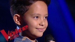 'Céline Dion - L\'amour existe encore | Natihei |  The Voice Kids France 2019 | Blind Audition'