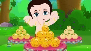 'Chotu Ganesha | చోటు గణేశుడు | Cōṭu gaṇēśuḍu | Tridev Telugu Rhymes | Nursery Rhymes For Kids'