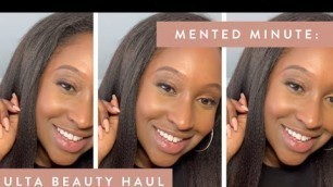 'Mented Minute: Ulta Beauty Haul | MENTED COSMETICS'