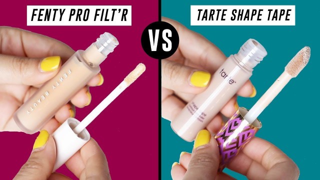 'In-depth Comparison: Fenty Pro Filt\'r Concealer VS Tarte Shape Tape'
