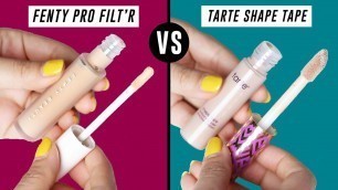 'In-depth Comparison: Fenty Pro Filt\'r Concealer  VS Tarte Shape Tape'