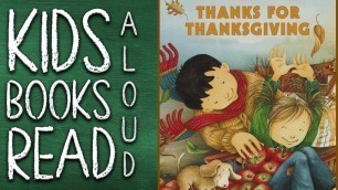 'READ WITH ME - THANKS FOR THANKSGIVING - KIDS BOOK READ ALOUD - CHILDREN\'S BOOK READ ALONG'