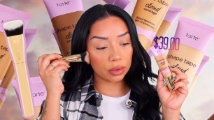 'Tarte Shape Tape Cloud Cream Foundation Review + Oily skin approved?'