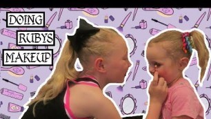 'CASSIDY DOING RUBY\'S MAKEUP! | Cassidy & Ruby'