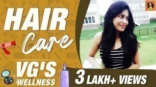 'HAIR CARE | VG\'s Wellness | Episode 1 | It\'s VG | Actress Vijayalakshmi Ahathian'