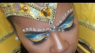 'CARNIVAL MAKEUP TUTORIAL | BH COSMETICS FOIL EYESHADOW PALETTE!'