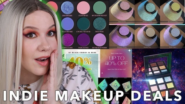 'Indie Makeup Black Friday Sales | Devinah, Terra Moons, Lethal Cosmetics, Give Me Glow, ShineBySD...'