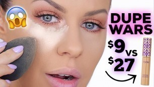 'MAKEUP DUPES!! | $27 TARTE SHAPE TAPE VS MORPHE $9 CONCEALER!!!'