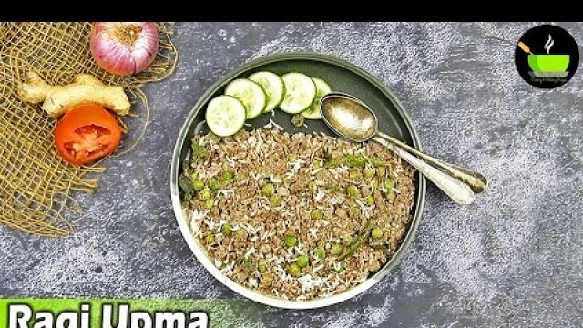 'Ragi Upma Recipe | Finger Millet Upma Recipe | Gluten Free Recipe | Healthy Iron Rich Breakfast'