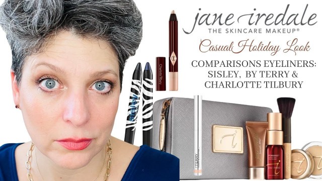 'JANE IREDALE The Skincare Makeup & COMPARISON Eyeliners: SISLEY, BY TERRY and CHARLOTTE TILBURY'