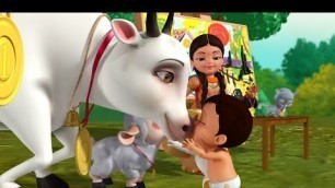 'Avu Vaccindi - Cow & Domestic Animals Song | Telugu Rhymes for Children | Infobells'