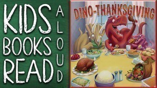'Read With Me - DINO THANKSGIVING - Kids Book Read Aloud - STORIES FOR KIDS - Read Along Video'
