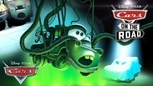 'The Legend | Cars on the Road Read Along | Ghost Stories for Kids | Pixar Cars'