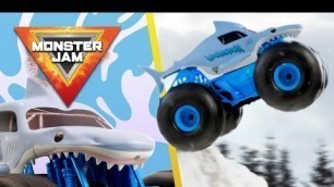 'Megalodon Storm RC Mega Compilation - Monster Jam Toy Trucks - Action Toy Videos for Kids'