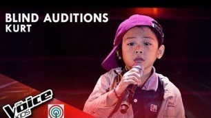 'Kurt Ceda - Buwan | Blind Auditions | The Voice Kids Philippines Season 4'