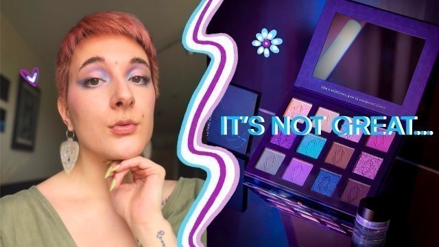 'LETHAL COSMETICS NIGHTFLOWER PALETTE || Review + 3 Looks'