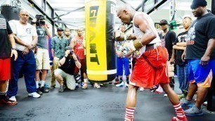 'Floyd Mayweather: Open Workout | Wednesday, August 26'