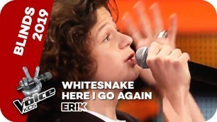 'Whitesnake - Here I Go Again (Erik) | PREVIEW | The Voice Kids 2019 | SAT.1'