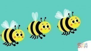 'The Bees Go Buzzing | Kids Songs | Super Simple Songs'