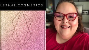 'Lethal Cosmetics Eyeshadow Swatch Party!'