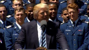 'Trump calls for a government shutdown over the budget'