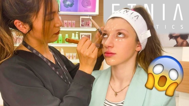 'I Went To The HEALTHIEST VEGAN Makeup Counter IN THE WORLD || ETNIA COSMETICS'