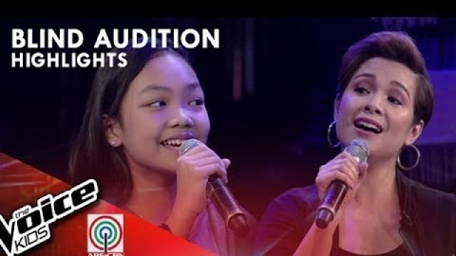 'Coach Lea, sings “The Journey” with Carmelle | The Voice Kids Philippines 2019'