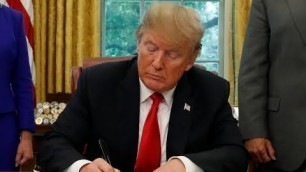 'WATCH: Trump signs executive order on health care price transparency'