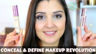 'CONCEAL AND DEFINE MAKEUP REVOLUTION (5€) - VS - SHAPE TAPE TARTE (26€)'