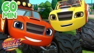 '1 Hour Blaze Family Compilation! | Blaze and the Monster Machines'