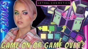 'Lethal Cosmetics 1UP Palette Review + 3 Looks | Steff\'s Beauty Stash'