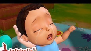'Papa edustondi, Papa edustondi - Baby Crying | Telugu Rhymes for Children | Infobells'