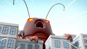'Giant Monster In The City | AstroLOLogy | Chapter: Off Duty | Cartoons For Kids | WildBrain'