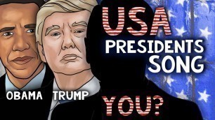 'US Presidents Song For Kids | All the Presidents of the United States of America in Order'