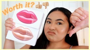 'KYLIE X KKW FRAGRANCE COLLAB LIP BUNDLE | FIRST IMPRESSION & REVIEW'