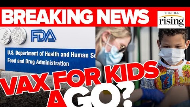 'BREAKING: FDA Votes To GREENLIGHT Pfizer Jabs For Kids, Dems STALL On Infrastructure Negotiations'