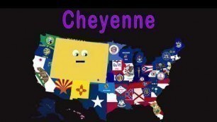 'My Part Of The 50 States Song By Kids Learning Tube'