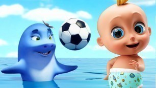 'Baby Shark Doo Doo - Best Songs - Nursery Rhymes - Animals Songs - LooLoo Kids'