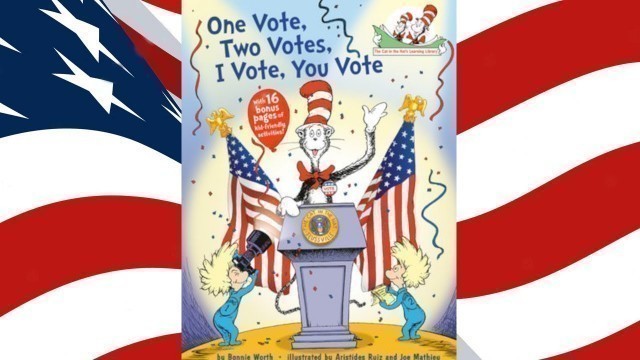 'One vote, two vote kids book read along'
