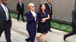 'Hillary Clinton sick 9/11: Hillary collapses on September 11th, 2016.'
