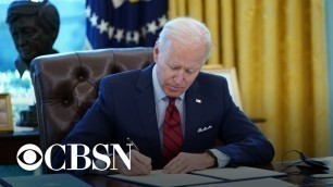 'Biden: Health care executive orders \"undo the damage Trump has done\"'